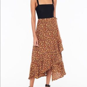 Faithfull the Brand ‘Jasper’ Wrap Skirt